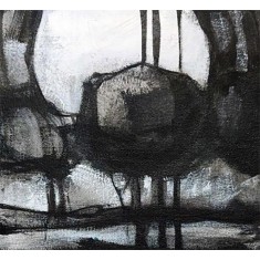 Salman Farooqi, 8 x 8 Inch, Acrylic on Canvas, Landscape Painting, AC-SF-682 Salman Farooqi, 8 x 8 Inch, Acrylic on Canvas, Landscape Painting, AC-SF-682